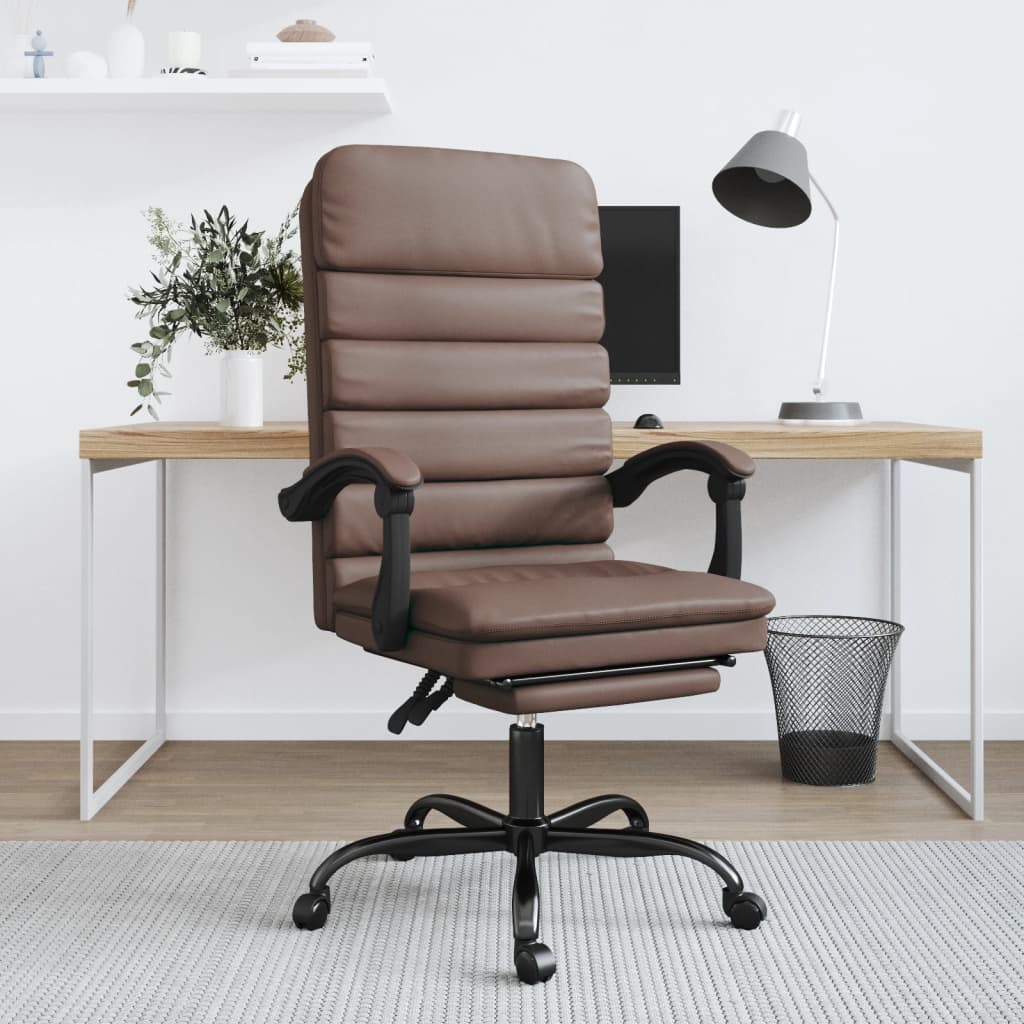 Fauteuil de Bureau Ergonomique en Similicuir avec Fonction de Massage | Confort Optimal pour un Espace de Travail Élégant 14