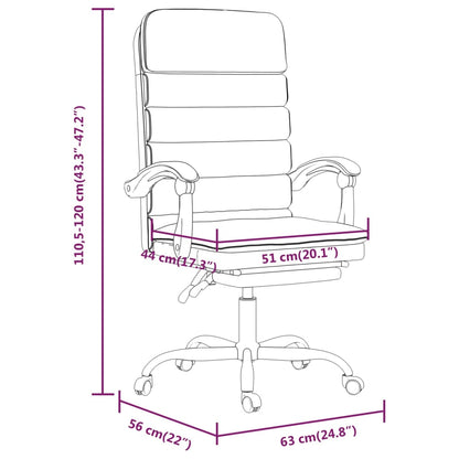 Fauteuil de Bureau Ergonomique en Similicuir avec Fonction de Massage | Confort Optimal pour un Espace de Travail Élégant 12
