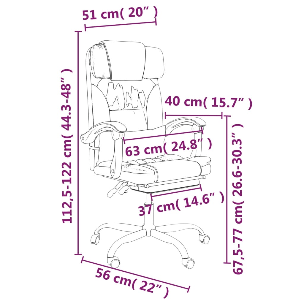 Fauteuil de Bureau Ergonomique avec Fonction Massage | Réglable et Minimaliste pour Confort Optimal au Travail 12