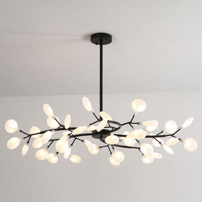 Nordique Suspension Métal Noir/Or | Câble Réglable, LED Fournies | Série Éclat