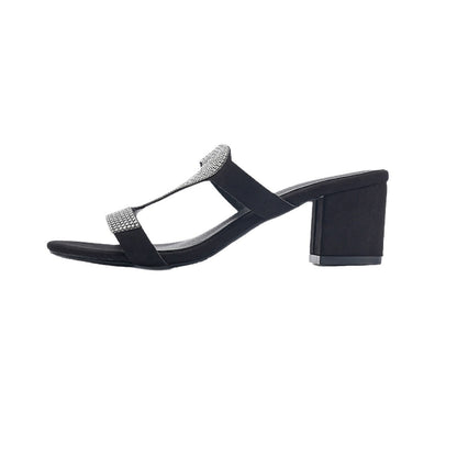 Sandales à talons  | Bout Ouvert & Talons Épais | Ligne Estivale
