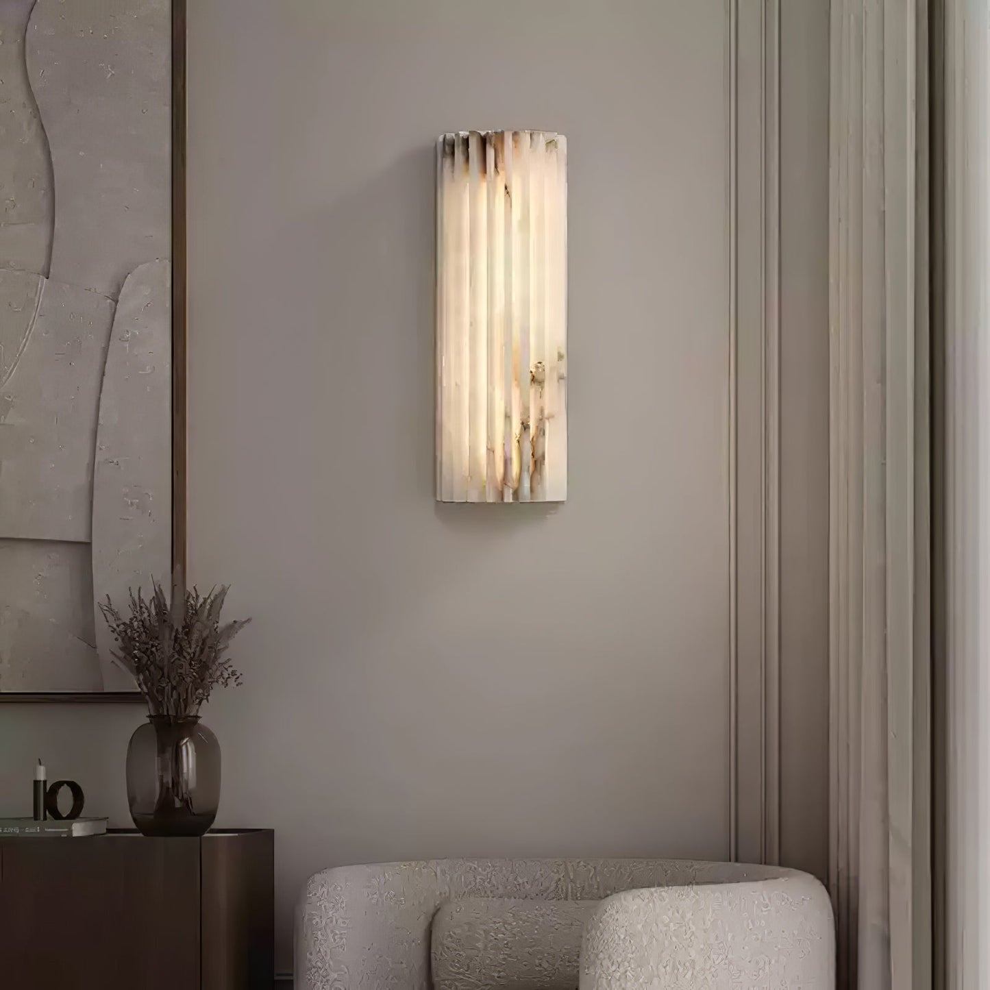 Lampe Murale Albâtre | LED intégrée | 3000K–6000K | Série Alba
