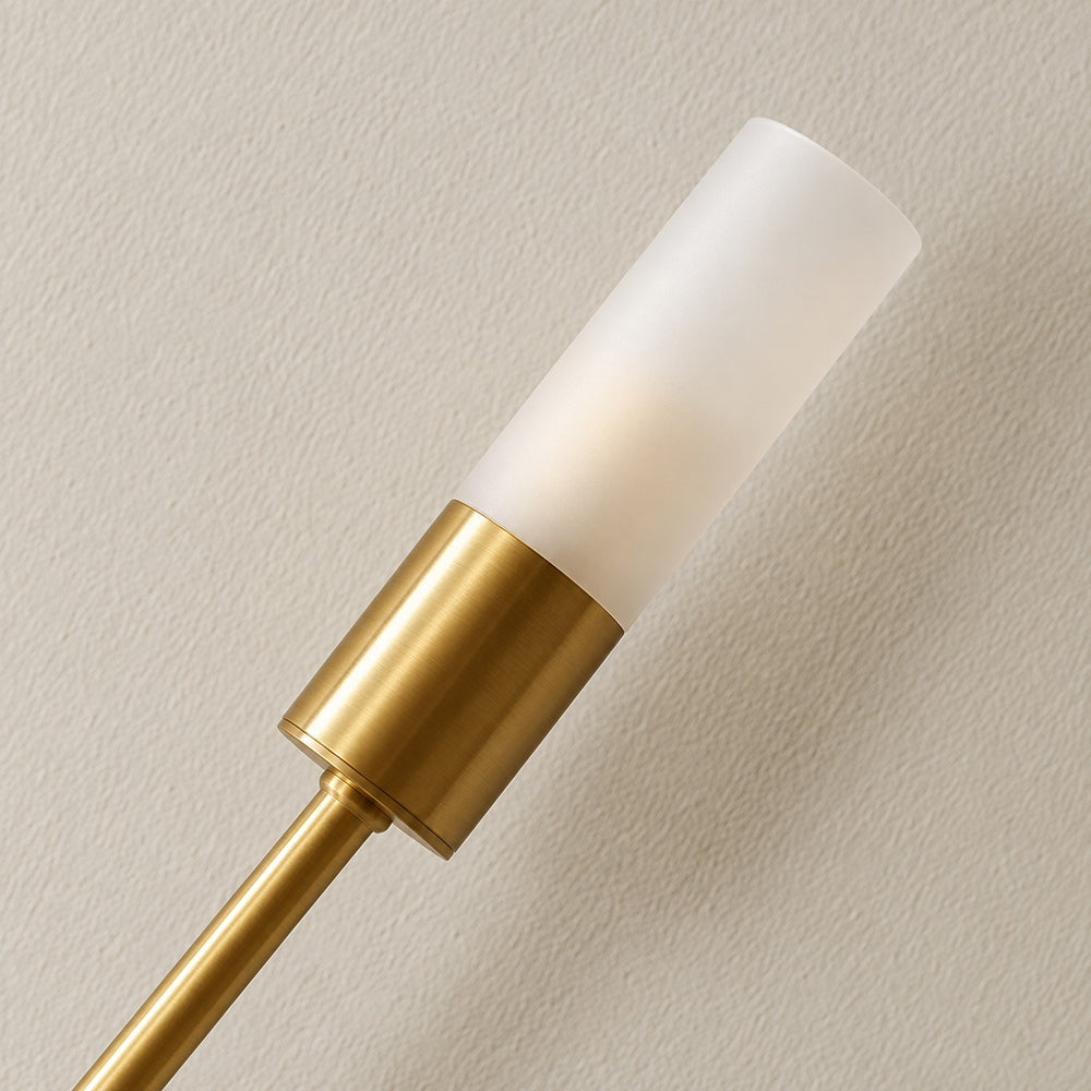 Applique dorée — détail diffuseur