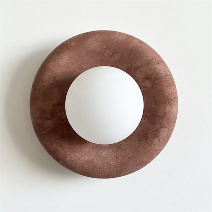 Lampe Murale Applique Marbre|Éclairage doux Sans ampoule|Ligne Marbre