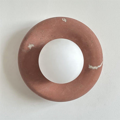 Lampe Murale Applique Marbre|Éclairage doux Sans ampoule|Ligne Marbre