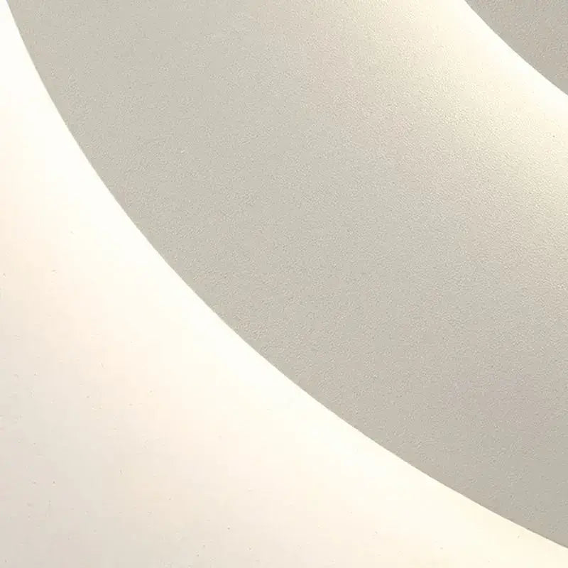 Plafonnier Ronde Scandinave | LED SMD Gradation Télécommande | Série Nord