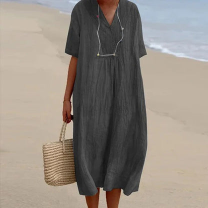 Robe Boho Fluide | Confort Léger Respirant | Série Bohème Chic