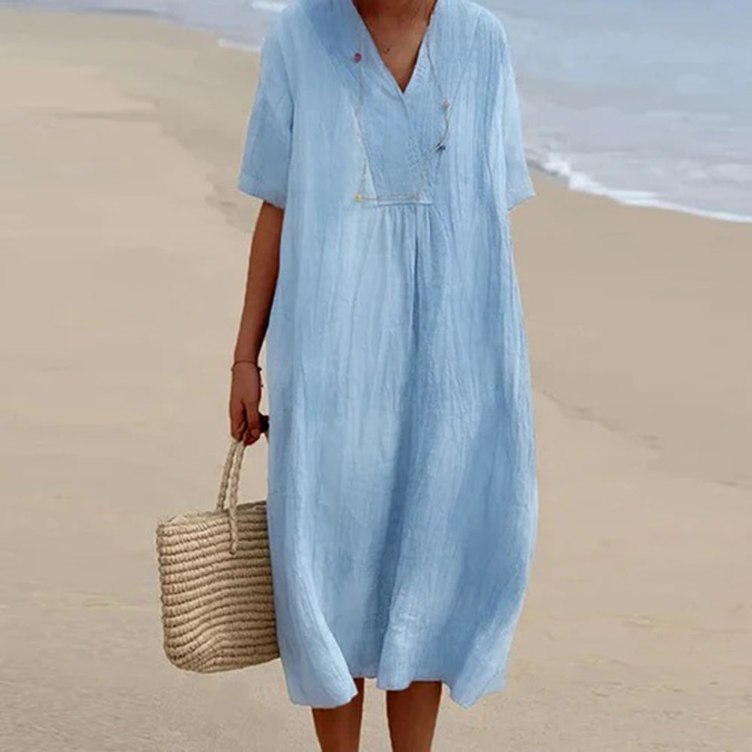 Robe Boho Fluide | Confort Léger Respirant | Série Bohème Chic