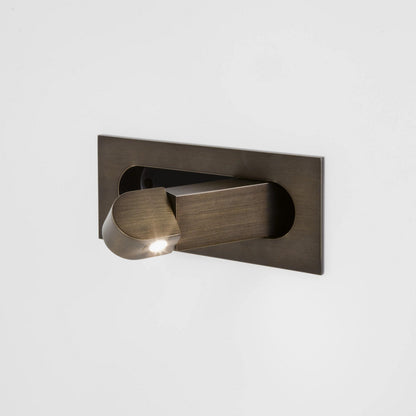 Lampe de Lecture LED Aluminium | Tête Réglable, Bouton-Poussoir | Série Nova