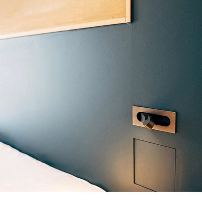 Lampe de Lecture LED Aluminium | Tête Réglable, Bouton-Poussoir | Série Nova