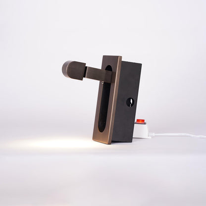 Lampe de Lecture LED Aluminium | Tête Réglable, Bouton-Poussoir | Série Nova