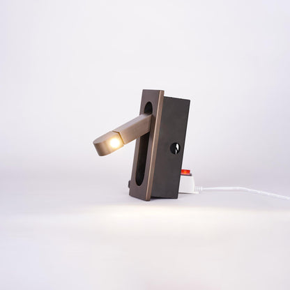 Lampe de Lecture LED Aluminium | Tête Réglable, Bouton-Poussoir | Série Nova