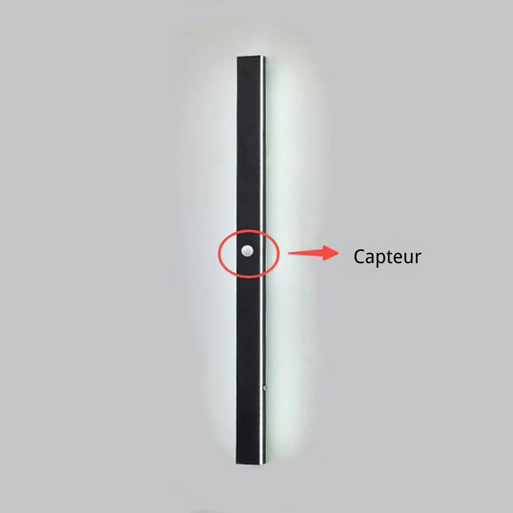 Applique Murale Extérieure LED Métal | IP65 Étanche Régable | NuitSérénité