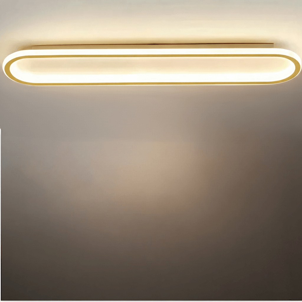 Lumière de Plafond Minimaliste Métal Acrylique | LED SMD IP20 | Série Épure