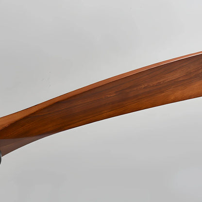 Ventilateur de Plafond Scandinave Bois | LED Intégrée, Flux d'Air Silencieux