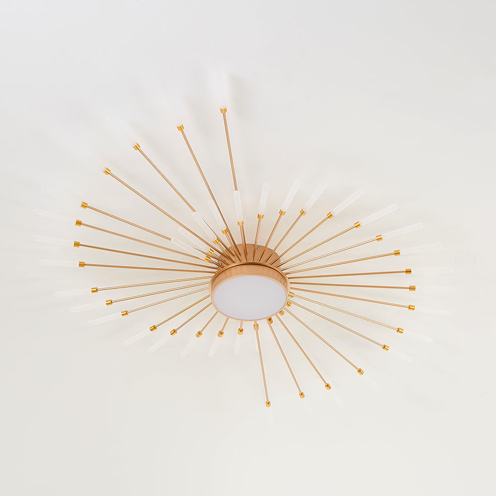 Plafonnier Feu d'Artifice Métal Moderne | LED Économe en Énergie | Éclat