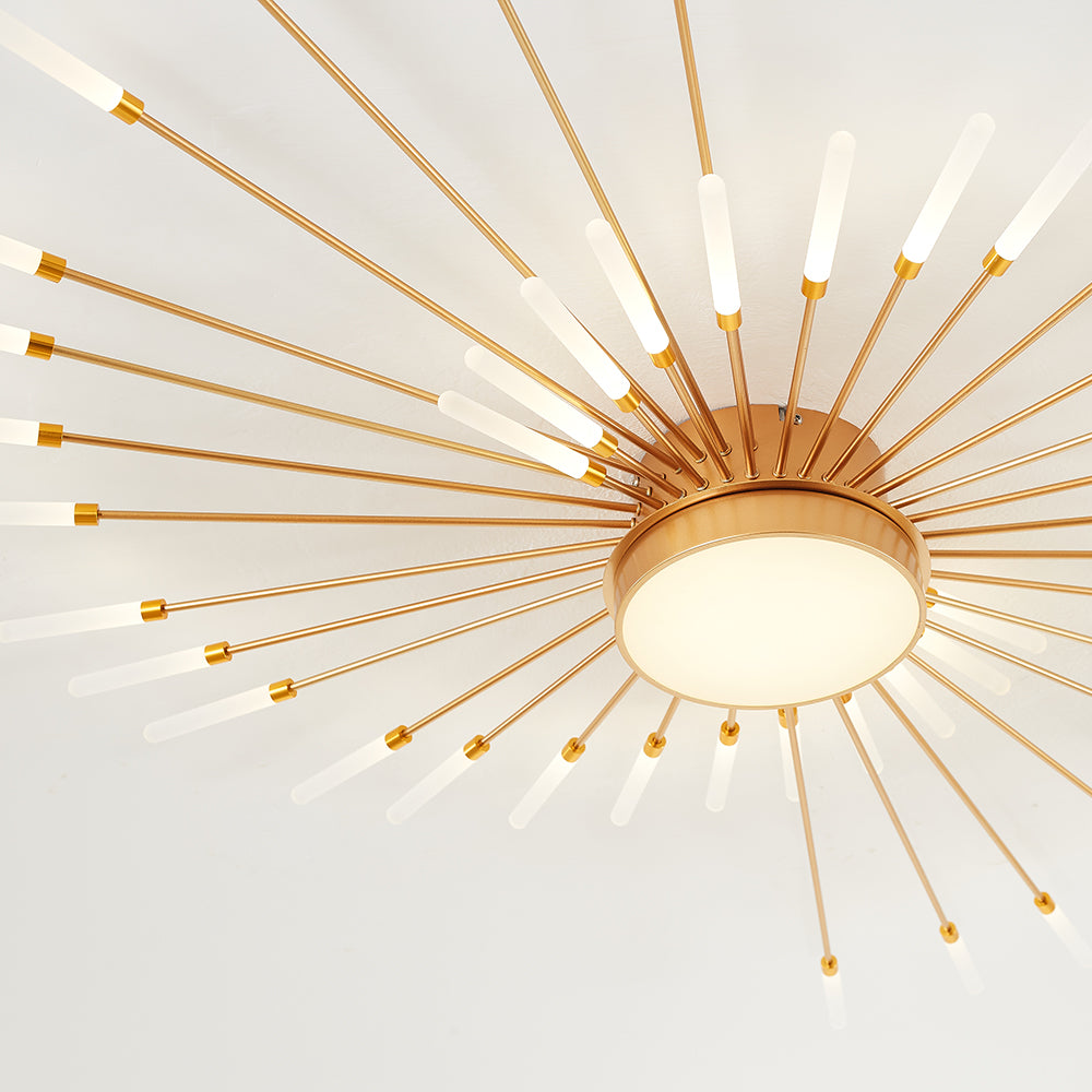 Plafonnier Feu d'Artifice Métal Moderne | LED Économe en Énergie | Éclat