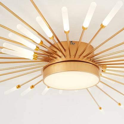 Plafonnier Feu d'Artifice Métal Moderne | LED Économe en Énergie | Éclat