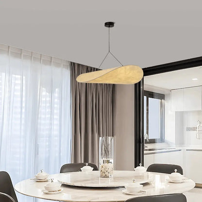 Lampe Suspension Art Déco Métal Blanc | LED SMD Intégrée | Chaîne Réglable