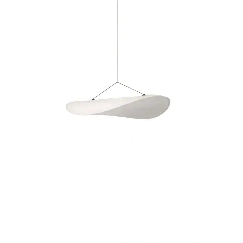 Lampe Suspension Art Déco Métal Blanc | LED SMD Intégrée | Chaîne Réglable