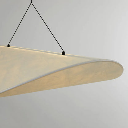 Lampe Suspension Art Déco Métal Blanc | LED SMD Intégrée | Chaîne Réglable