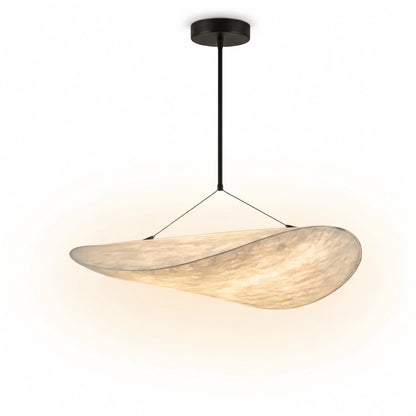 Lampe Suspension Art Déco Métal Blanc | LED SMD Intégrée | Chaîne Réglable