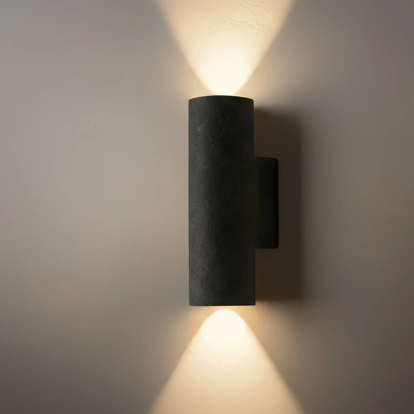 Applique Murale Extérieure Ciment Moderne | IP65 & LED GU10 Incluse | Série Arc