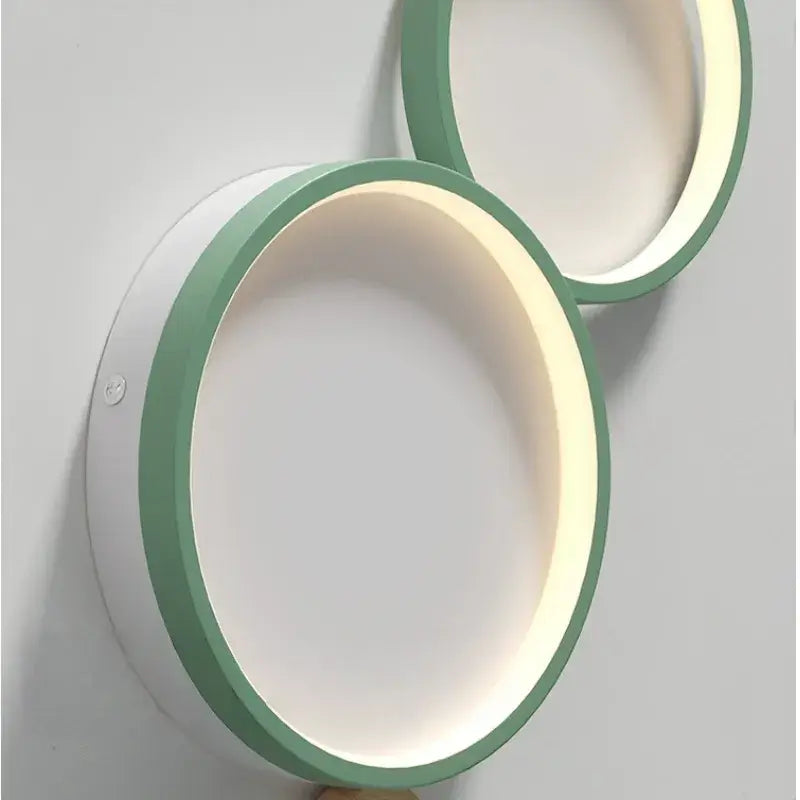 Plafonnier Rond Métal et Bois | LED Intégrée 3000K | Série Élégance
