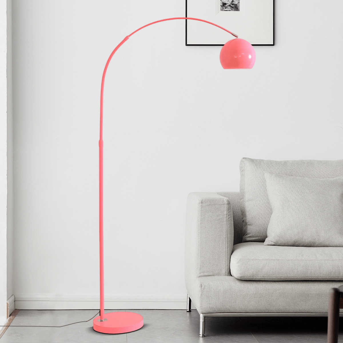 Lampe sur pied Métal Nordique | LED à intensité réglable | Compatible E26/E27