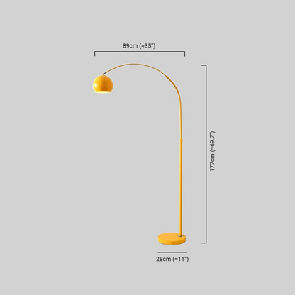 Lampe sur pied Métal Nordique | LED à intensité réglable | Compatible E26/E27
