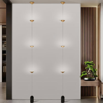Lampe Pendante Industrielle Fer & Marbre | Hauteur Réglable LED Intégré