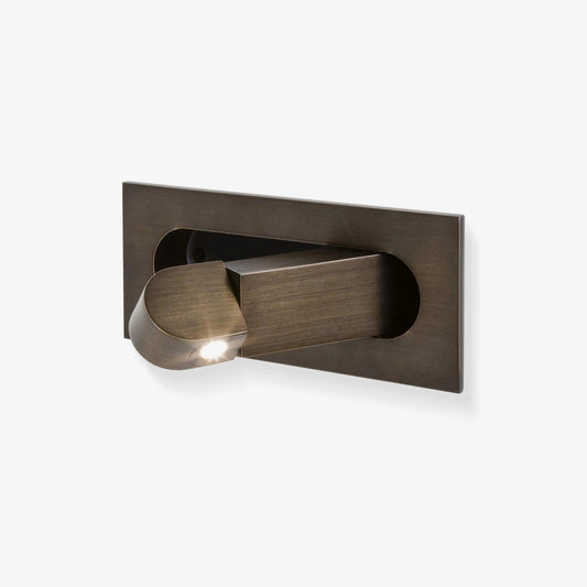 Lampe de Lecture LED Aluminium | Tête Réglable, Bouton-Poussoir | Série Nova
