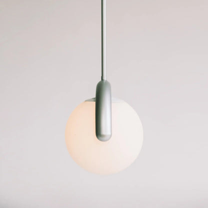 Lustre Linéaire Métal et Verre | Rouge et Argenté, IP20 Non-dimmable