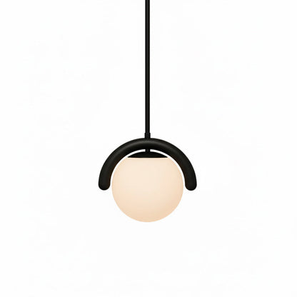 Lustre Linéaire Métal et Verre | Rouge et Argenté, IP20 Non-dimmable