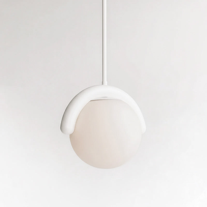 Lustre Linéaire Métal et Verre | Rouge et Argenté, IP20 Non-dimmable
