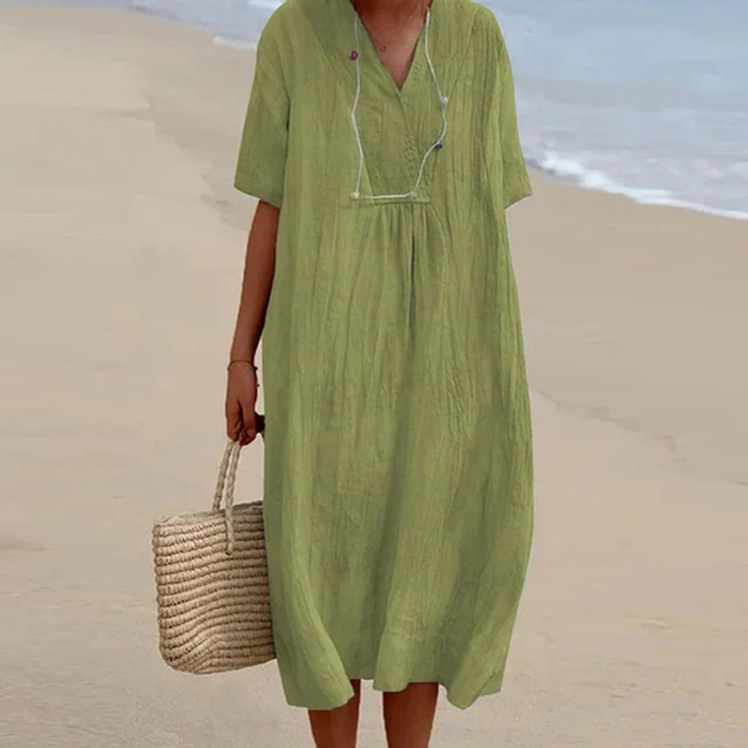 Robe Boho Fluide | Confort Léger Respirant | Série Bohème Chic
