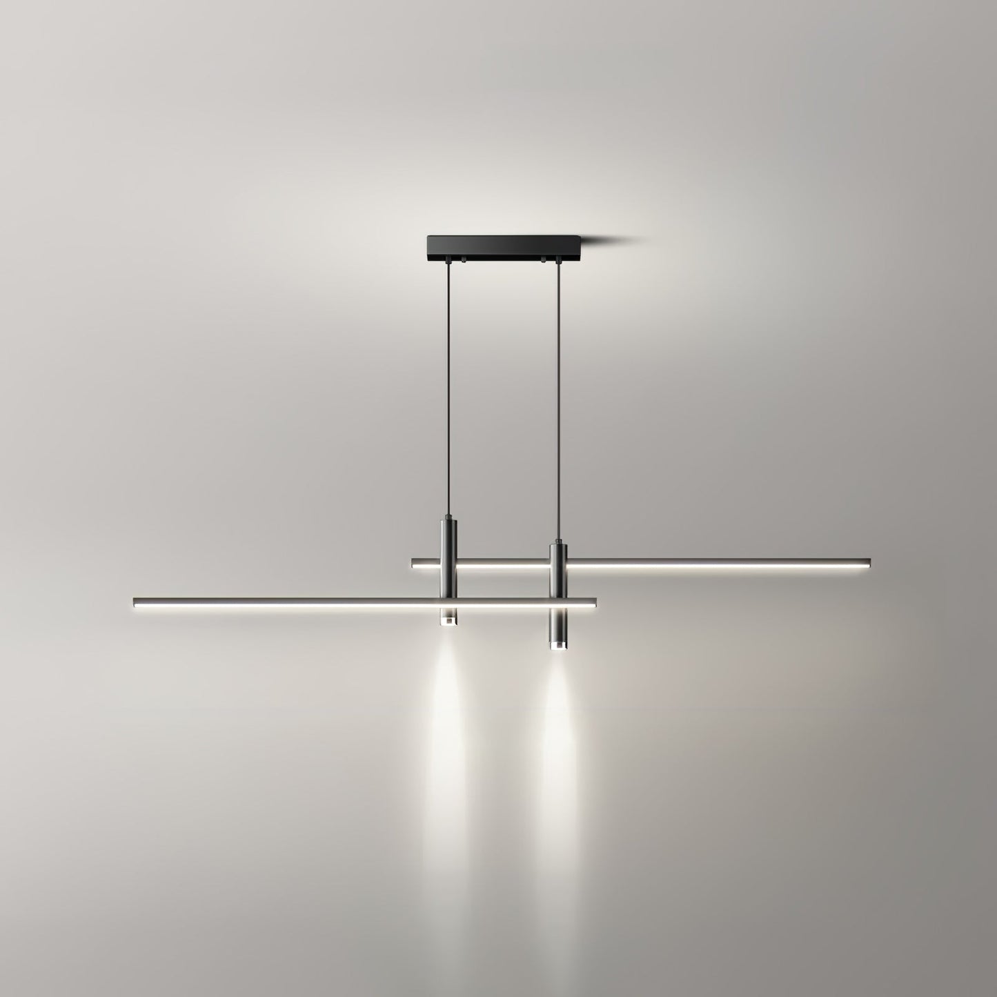 Suspension Métal | Éclairage ciblé, Ampoule LED Incluse | Série Charlotte