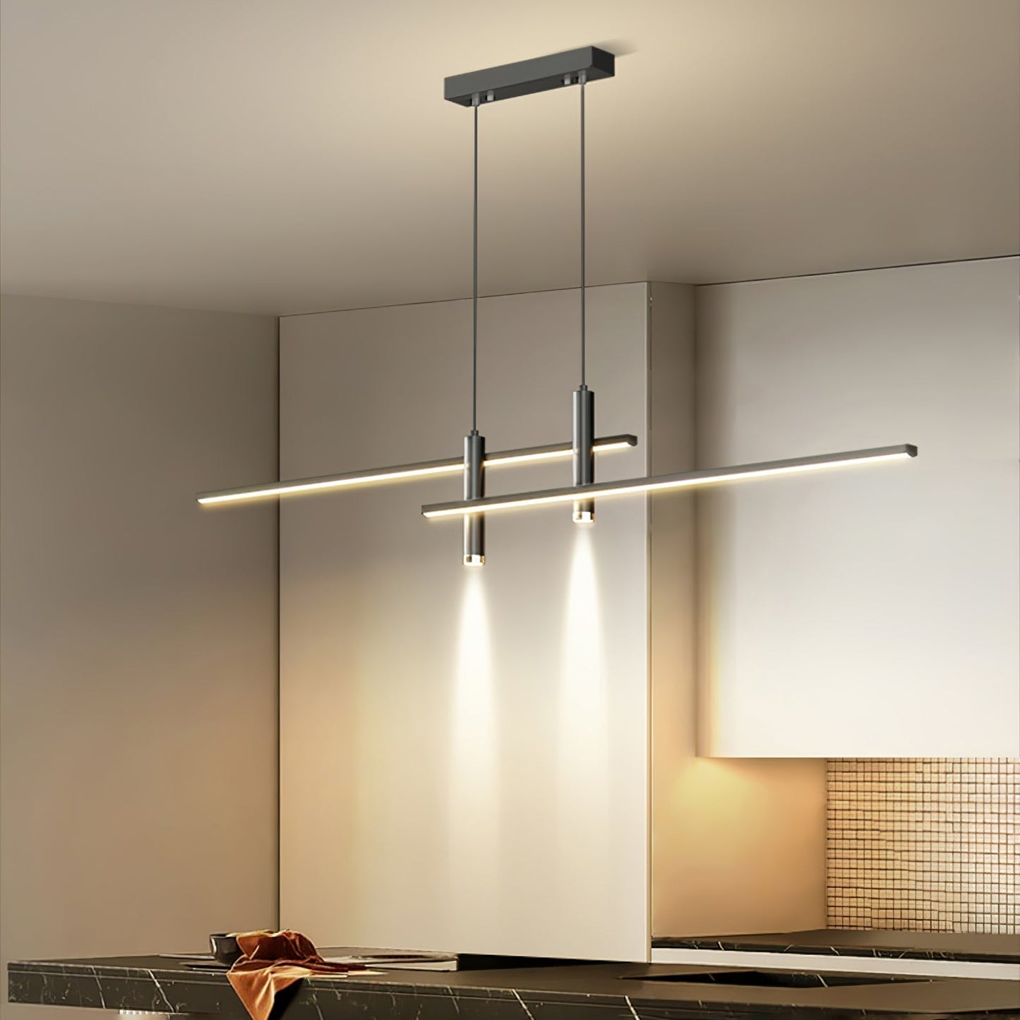 Suspension Métal | Éclairage ciblé, Ampoule LED Incluse | Série Charlotte
