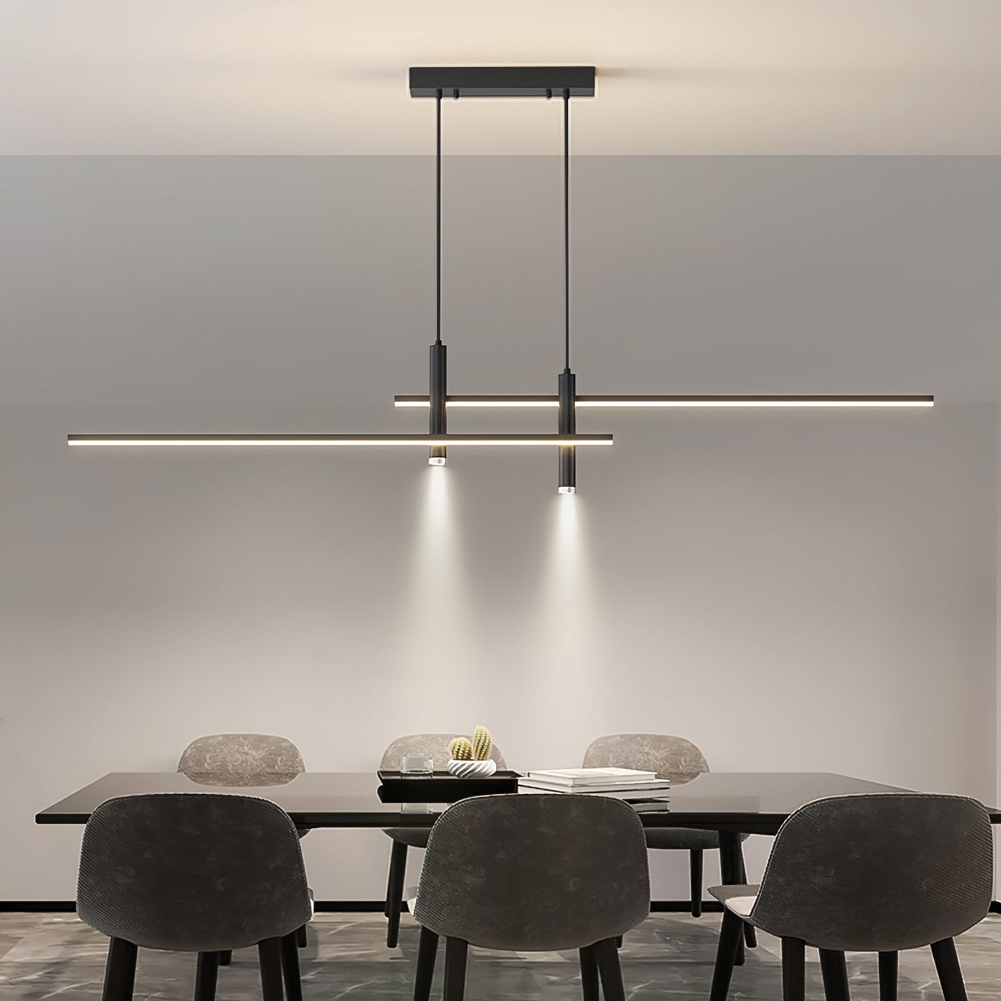Suspension Métal | Éclairage ciblé, Ampoule LED Incluse | Série Charlotte
