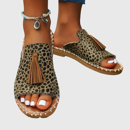 Confort Sandales Orthopédiques Cuir Doux | Soutien Voûte Semelle Confort