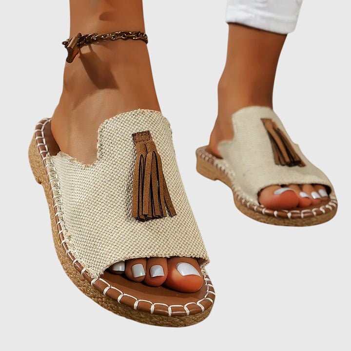 Confort Sandales Orthopédiques Cuir Doux | Soutien Voûte Semelle Confort
