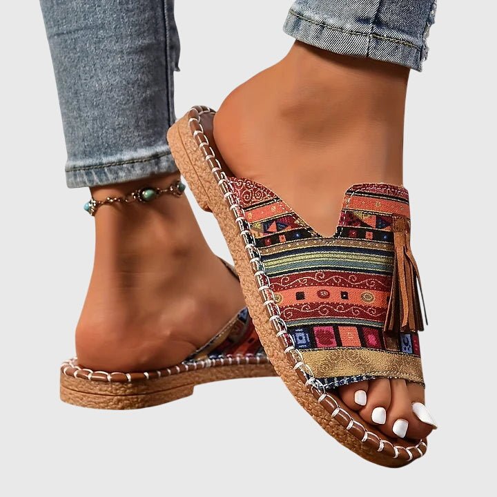 Confort Sandales Orthopédiques Cuir Doux | Soutien Voûte Semelle Confort