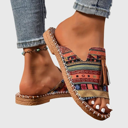 Confort Sandales Orthopédiques Cuir Doux | Soutien Voûte Semelle Confort