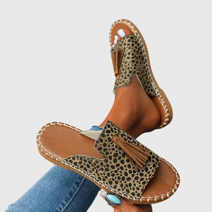 Confort Sandales Orthopédiques Cuir Doux | Soutien Voûte Semelle Confort