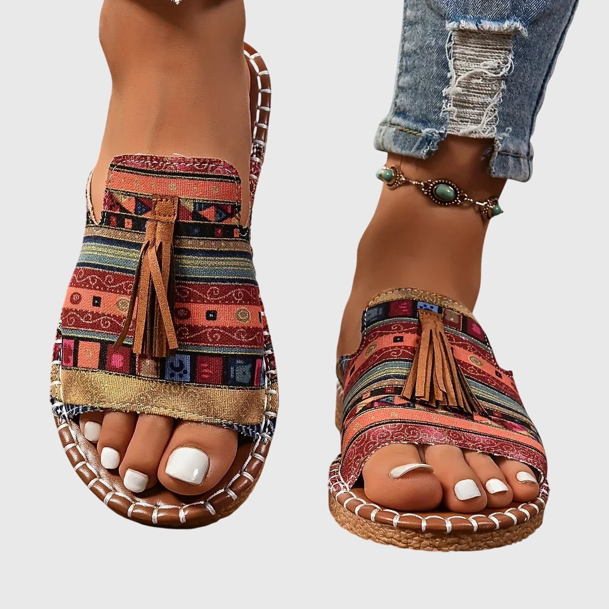 Confort Sandales Orthopédiques Cuir Doux | Soutien Voûte Semelle Confort