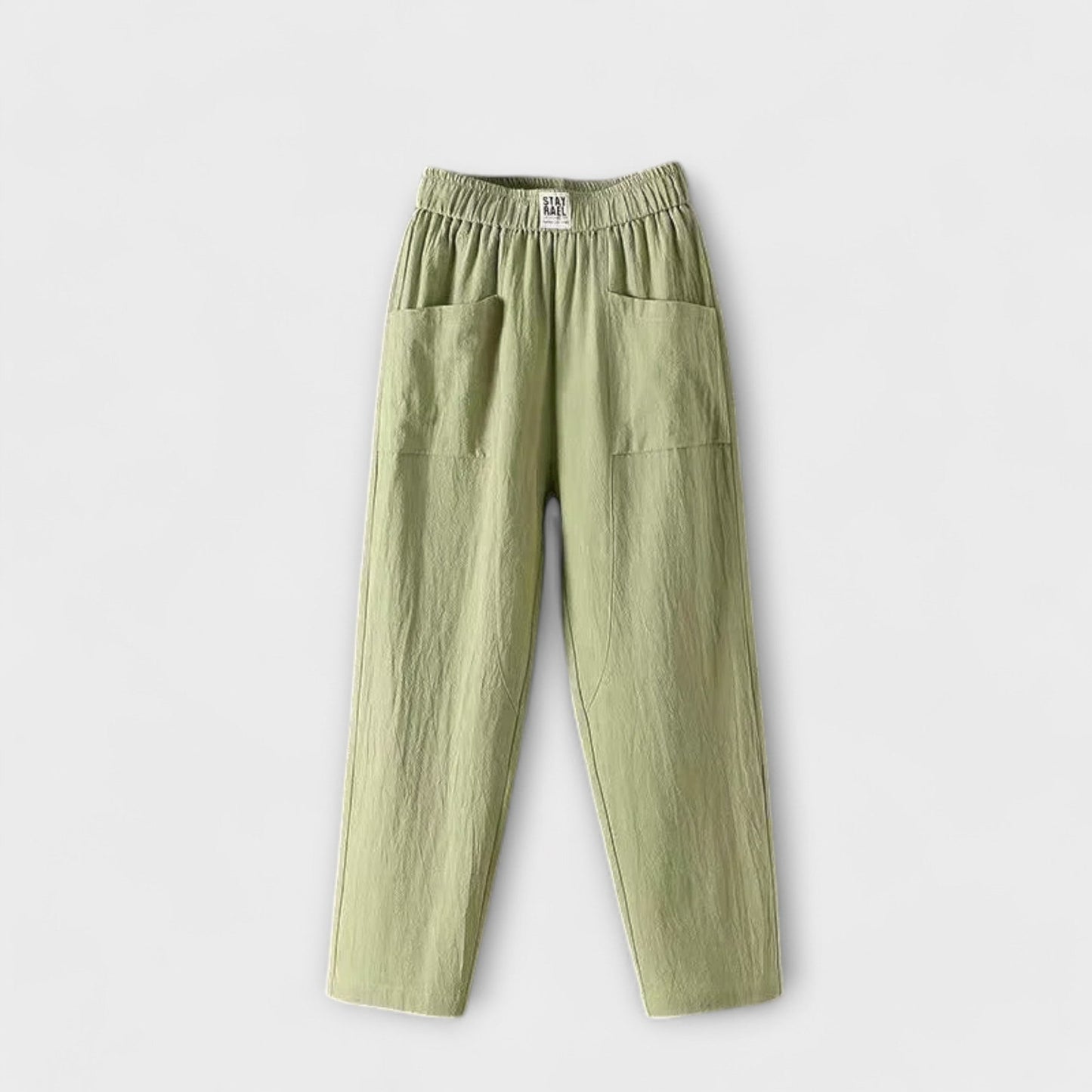 Pantalons Coton-Lin Femme Été Léger | Confort Quotidien Entretien Facile