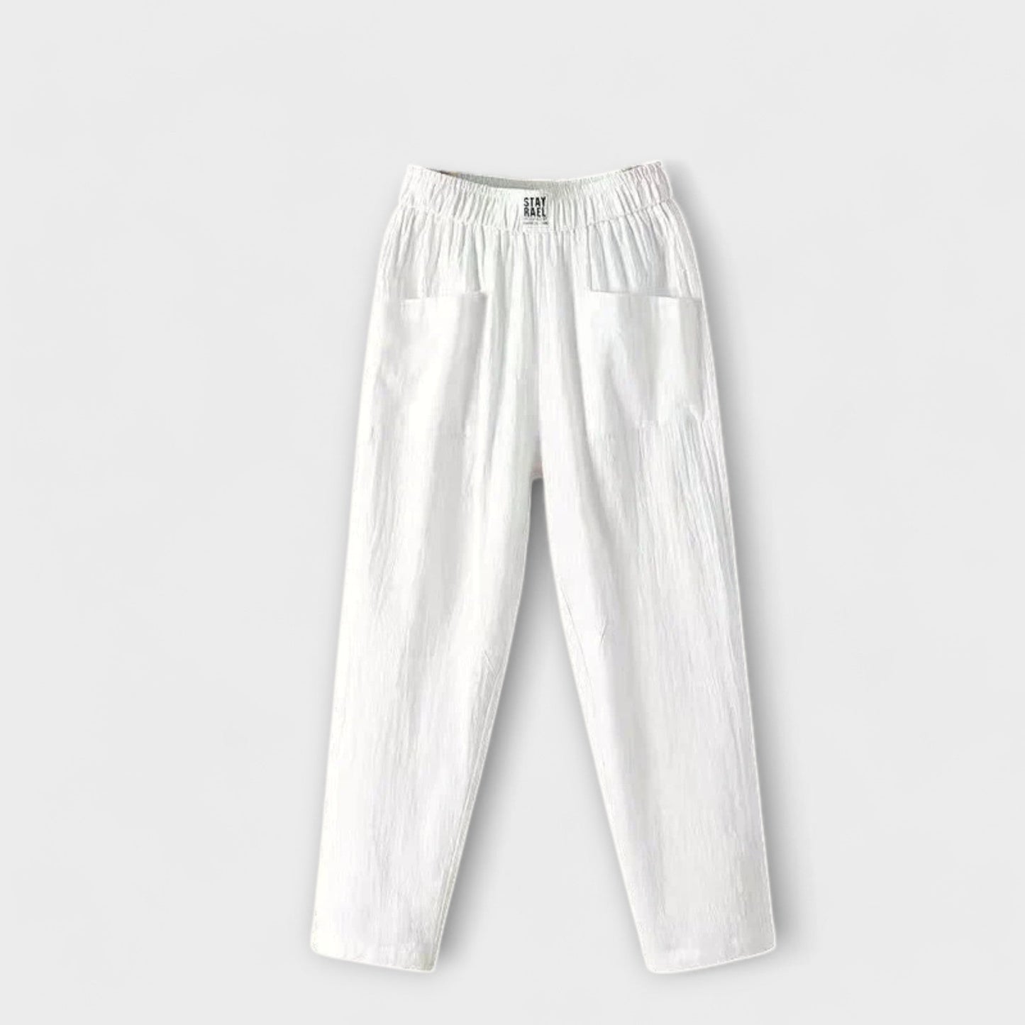 Pantalons Coton-Lin Femme Été Léger | Confort Quotidien Entretien Facile