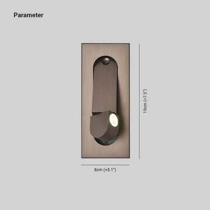 Lampe de Lecture LED Aluminium | Tête Réglable, Bouton-Poussoir | Série Nova