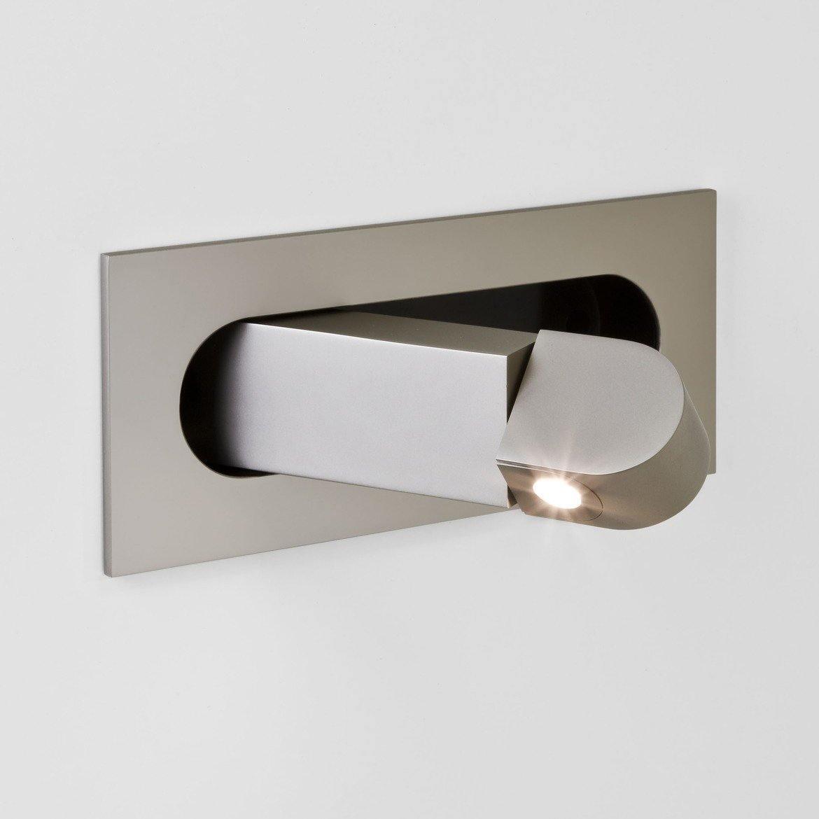Lampe de Lecture LED Aluminium | Tête Réglable, Bouton-Poussoir | Série Nova