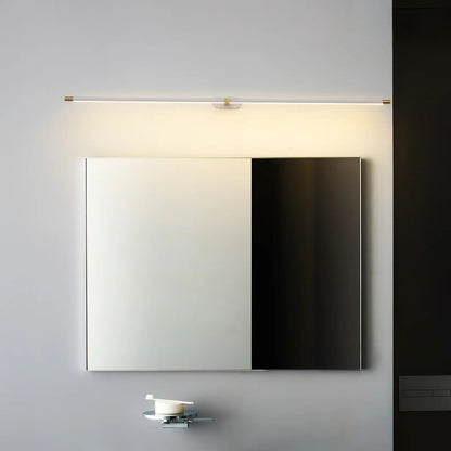 Applique Murale Linéaire Or & Noir Métal | Lumière Chaude LED | Série Lumen